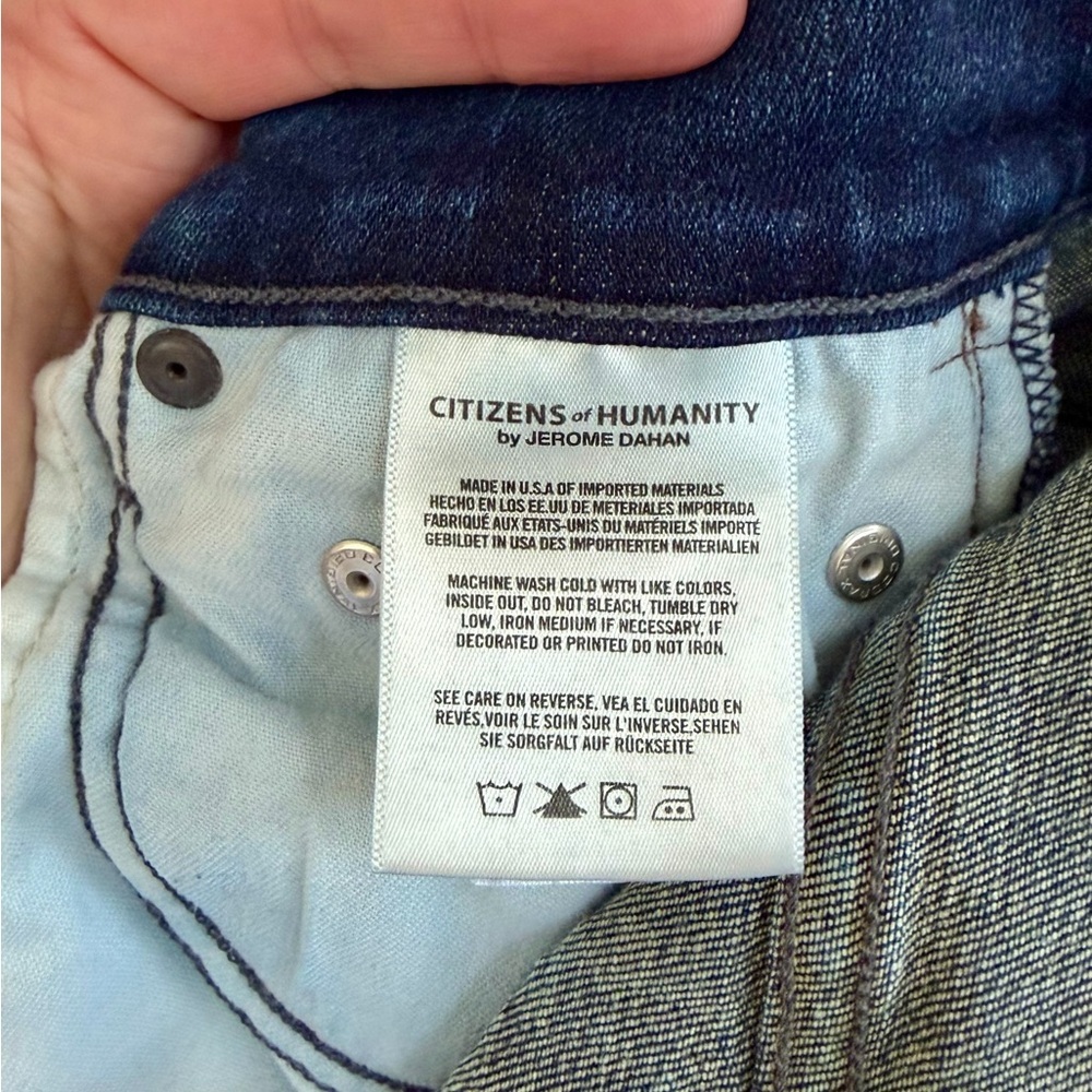 Citizens of Humanity - Rocket Crop High Rise Skinny, SZ 29 LIKE NEW - Picture 9 of 11